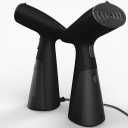 Travel Garment Steamer, Handheld Steamer for Clothes, Fast Heat-Up in 30 Seconds, 1000W Portable Steamer with 120ml Water Tank, Removes Wrinkles from Clothes, Garments, and Fabrics, Black