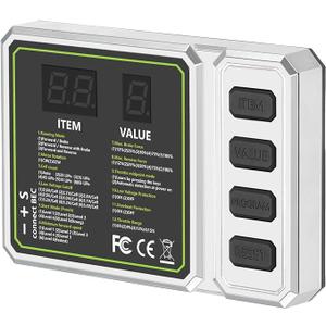 GOUPRC RC Program Card for GOUPRC Brushless ESC Electronic Speed Controller for 1/10 RC Car Programming Model Setting