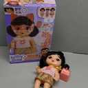 Baby Alive Super BFF Katie Kat Black Hair Dress Up Baby Doll Playset, 11 Inches, Toys for 3 Year Old Girls & Boys & Up 