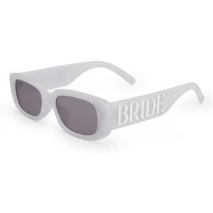 xo, Fetti Bride Sunglasses - White + Silver Marble | Bachelorette Party Sunnies, Engagement Decorations, Bridal Shower Accessory, Bach Supplies, Bridesmaid Favors, Bride To Be Gift