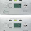 Kidde Carbon Monoxide Detector with 10-Year Battery, Digital Display, 3 LEDs, Replacement Indicator, Peak Level Memory, 2 Pack