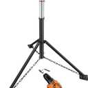 Gooseneck Tripod Stabilizer Jack for 5th Wheel Trailer Rv, (Allow Drill Adjust), 5000lb Load Capacity & Adjustable Height from 35" to 56"（Patented