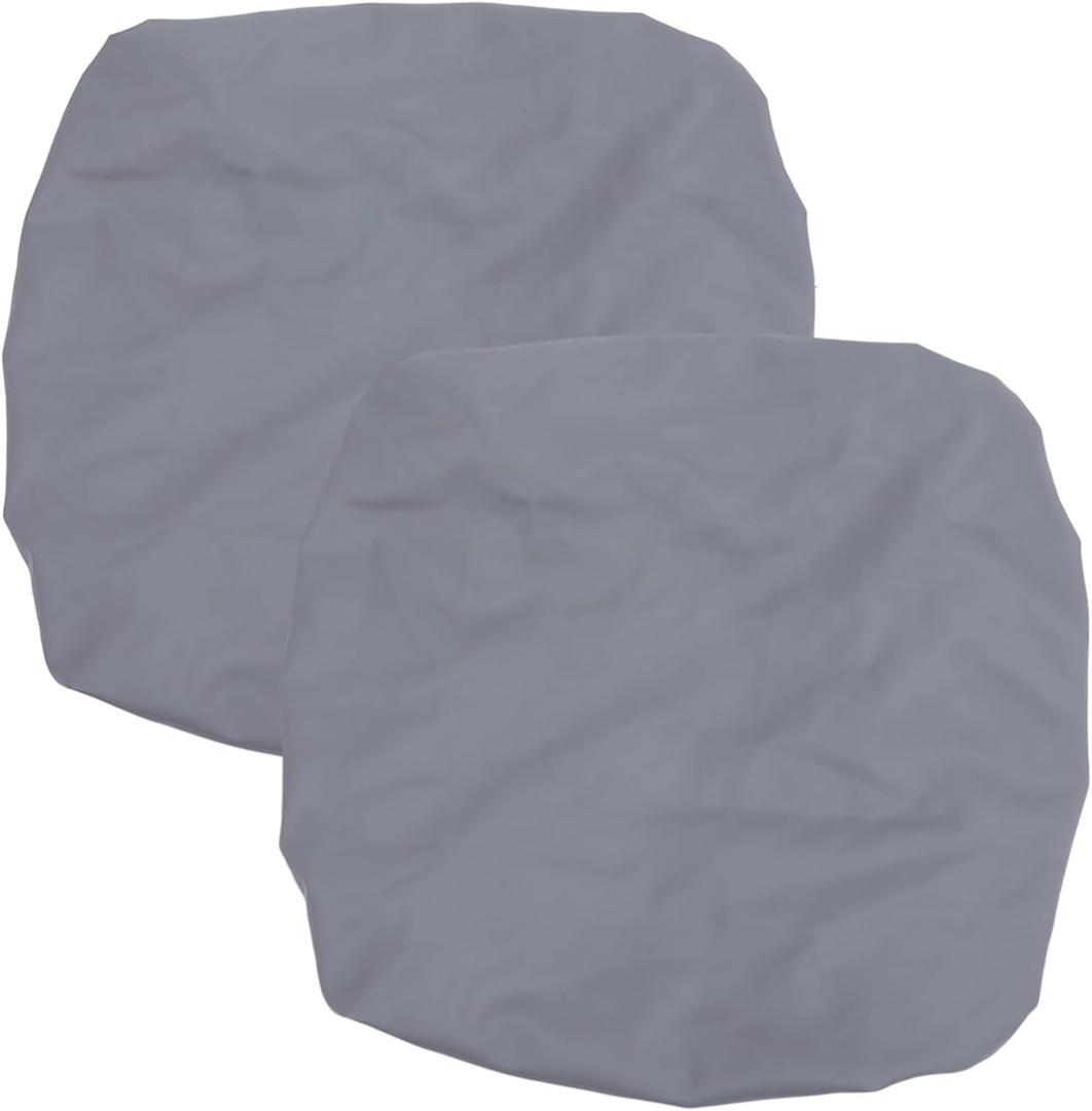 Milisten 2pcs Modern Pu Chair Cover for Dining Room Elastic Chair Protectors Covers Floor Protectors for Dining.  36-48cm/14.17-18.90in