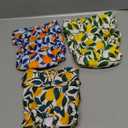 Pet Magasin Super Absorbent Reusable Dog Diapers for Females (Pack of 3) - Ideal Heat Solution, Washable Doggie Diapers for Female Dog - Perfect Doggie in Heat (Botanical Fruit, M (14-19 Waist))