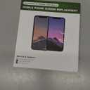 FFtopu iPhone 14 Pro Max Screen Replacement Kit 6.7'' LCD Display 3D Touch Screen Digitizer Full Assembly Repair Kits Waterproof Frame Sticker+Screen Protector for A2651, A2893, A2894, A2895, A2896