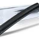 Clix Wipers - 16" Black Carbon Fiber Automotive Replacement Wiper Blade (Pack of 1) Universal Clip On All-Weather Flex Frame Windshield Wiper (16" (Pack of 1))