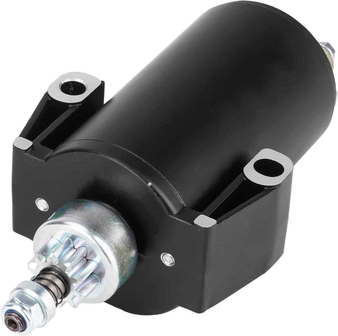 New Starter for Mercury Mariner Marine 9.9-25HP 9.9ELRC 9.9EL 9.9EH 9.9E 25ELH 25EL 25EH 25E 20EL 15EL 15EH SAB0053, 410-21024, 5216040-M025SM, 5216040-M030SM, 50-893889T, 50-90983A