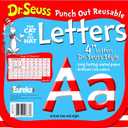 Eureka Back to School Dr. Seuss ABC Letter Cutouts, 200pc, 4'' x 4'' inches (487215)