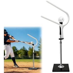 25°Baseball Swing Path Trainer with Baseball Batting Tee,Bat PathTrainer
Upgraded All-Aluminum Tubing Clamps, Softball & baseball Swing Path Trainer for Training Teenagers And Advanced Players