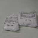 Wokceer Wedding Arch Backdrop Cover 7.2FT, 6FT Spandex Fitted White Arch Covers 2 Set Round Top Chiara Arches Backdrop Cover for Birthday Party Ceremony Banquet Decoration