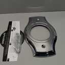 Renovation Shower Cover Plate for 2-Handle or 3-Handle to 1-Handle Shower Updates, Chrome