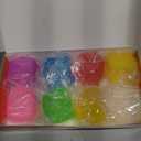 8 Pack Stress Cube, Slow Rising Ice Cube Stress Balls for Adults Kids, Sensory Fidget Toy for Anxiety Relief, Square Shape Squishy Ball Toys for Classroom Prizes, Nice Cube Squishy for Party Favors