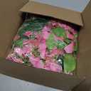 Lvydec Wisteria Artificial Flowers Garland, 4 Pcs Total 28.8ft Artificial Wisteria Vine Silk Hanging Flower for Home Garden Outdoor Ceremony Wedding Arch Floral Decor (Pink)