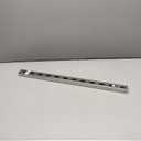 1-5/8 in. x 13/16 in. 14 Gauge Metal Strut Channel with Slotted Back Electro-Galvanized 2ft. (SC14-2-EG), Silver