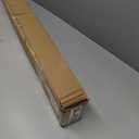 Black Double Corner Window Curtain Rods with Aluminum End Cap Finials and Brackets,1 Inch Diameter Dual Bay Window Curtain Rods, Adjustable 2 Sided 32-58" and 32-86 Center Double Rod