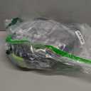 Oversized Bike Seat for Men & Women, Comfortable Gel Padded, Extra Wide Bicycle Seat Cushion Comfort, Replacement Saddle for Peloton, Stationary Exercise Bike, Mountain Bike, Cruiser, City Bike (Blue - Green)