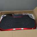 AXV Vibration Plate Fitness Platform Exercise Machine Vibrating Shaking Full Body Shaker Workout Vibrate Stand Shake Board Sport Gym for Weight Loss Fat Burner for Women Men