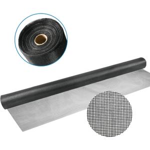 Window Screen Mesh, 48 inch x 100 feet Fiberglass Window Screens Roll, Insect Screen Door Mesh, Easy to Cut Fiberglass Replacement Mesh for Windows, Pool, Porch and Patio Screen