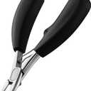 BEZOX Straight Toenail Clippers for Ingrown Toenail Prevention, Podiatrist Ingrown Nail Clippers for Thick Toenails, Ergonomic Finger Nail Clippers for Adults, Seniors, Men and Women