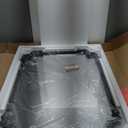 TETOTE Antique Black Rectangle Mirror for Wall 22 x 30 Vintage Baroque Scroll Rounded Corner Frame French Mantle Mirror for Fireplace Bathroom Living Room Bedroom Decor, Horizontal/Vertical