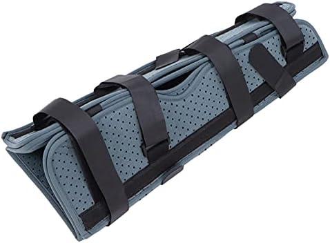 Obetuens Adjustable Knee Immobilizer, Joint Pain Relief Breathable Knee Splint Leg Support Brace For Various Injuries And Postoperative Recovery, Convenient And Practical M