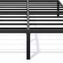 LUMUNANCE Metal Bed Frame California King Size - 16 Inch Heavy-Duty Cal King Platform Bed Frame No Box Spring Needed, Easy Assembly, Noise-Free, Sturdy Mattress Foundation, Underbed Storage Space