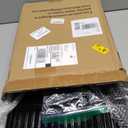 DIY Small Animal Playpen, Pet Playpen, Guinea Pig Cages, Rabbit Playpen, Dog Puppy Playpen, Indoor Metal Wire Yard Fence, 15 X 12 Inch, 12 Panels, Black