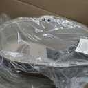 Extra Large Stainless Steel Litter Box with Lid, High Sided Enclosed Metal Cat Litter Pan, Dog Proof Front Entry Top Exit, Odor Control Easy Clean Leak Proof, Includes Mat, Scoop & Step, Grey 