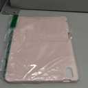 iMieet iPad (A16) Case/iPad 10th Generation Case [11-Inch 2025/10.9 Inch 2022] with Pencil Holder, Trifold Stand Smart Cover with Soft TPU Back,Auto Wake/Sleep(Pink)