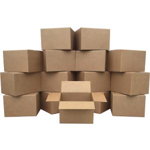 uBoxes Moving Boxes Bundles Medium Boxes 18" x 14" x 12" - Medium Boxes (Pack of 15)