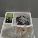 Progress Lighting 4-Light Ceiling Fan Light Kit for AirPro Collection Ceiling Fans, Transitional Style, Includes 4 LED Light Bulbs, Graphite