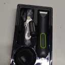 Rechargeable Body Hair Trimmer for Men, 2 in 1 Body Groomer for Men, Replaceable Hair Cutting Blade, IPX7 Waterproof Wet/Dry Ball Groin Trimmer with Charging Base