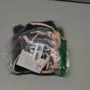 Eomenie Women's Two Piece Swimsuit Tummy Control Slimming Bathing Suit Spaghetti Strap Swimwear, Black Pink Large