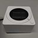 Gaiatop Mini Space Heater, Lightweight PTC Ceramic Fast Heating 500W Energy Efficient for Indoor Use, Overheating & 45 Tip-Over Protection, Portable Desk Electric Heaters for Office Home White