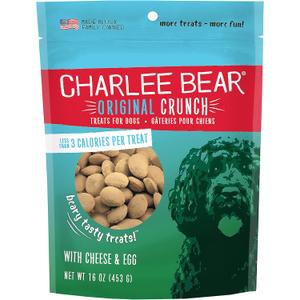 Charlee Bear Dog Treat, 16-Ounce, Cheese/Egg (1 Pound (Pack of 1))