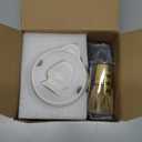 Matcha Whisk Set, 7 Pcs Matcha Kit, Premium Ceramic Matcha Set, Whisk and Bowl, Sifter, Cup Holder, Bamboo Scoop, Tea Plucking, Tea Towel, Matcha Lovers (White)