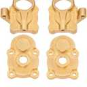 FMS FCX24 Brass Portal Axle Counterweight 1/24 Model Car Remote Crawle Car Upgrade Parts (Front Steering Group)