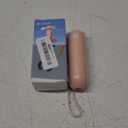 JISULIFE Handheld Mini Fan, 3 IN 1 USB Rechargeable Portable Fan [12-19 Working Hours] with Power Bank, Flashlight, Pocket Design for Travel/Summer/Concerts/Lash, Gifts for Women (Pink)