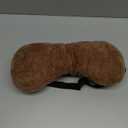 1 Pc Neck Pillow for Recliner Headrest Pillow Bone Shaped Chair Plush with Adjustable Strap Neck Support and Pain Relief Curve Head Cushion for Car Travel Airplane (Brown)