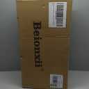 Beionxii Bathroom Vanity Light, 3 Light Gold Bathroom Light Fixtures with Clear Glass Shade, Modern Vanity Lighting Fixtures Over Mirror, Living Room, Hallway, BX-VL01BG-3CG