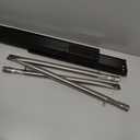 Criditpid Grill Parts for Chargriller 5050, 5650, 3001, 3030, 5072, 3008, 4000, 5252, 5050 Grill Models, Porcelain Steel Heat Plate, Burner Tube, Hanger Bracket, Electronic Igniter. (With Ignitor)