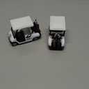 KiNSFUN Pull Back Action Golf Cart 2 Set