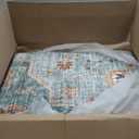 Washable Oriental Area Rug - 10x14 Rugs for Living Room Soft Carpet for Bedroom Waterproof Floral Distressed Indoor Stain Resistant Non-Shedding Floor Carpets (Green, 10X14)