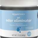 2 x Amazon Basics Gel Odor Eliminator, Activated Charcoal, Fragrance Free, 17 Oz, 1-Pack