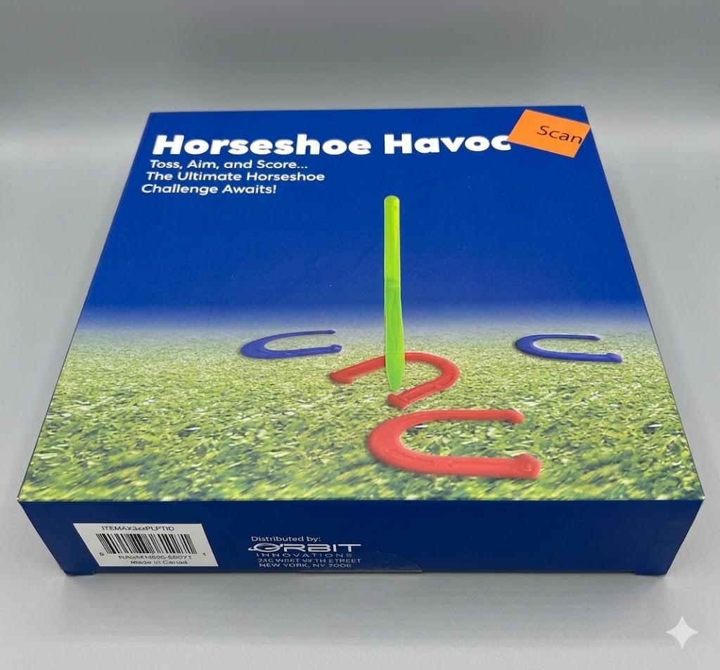 Plastic Horseshoe Game