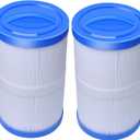 PWW35L Hot Tub Filter Cartridge Filter Compatible with Unicel 4CH-935 Waterway 817-4035 Teleweir 35 SF, Pool & Spa Filter, 2 Pack