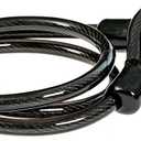 Police Heavy Duty Bike U Lock with Cable – 1” Hardened Steel Bicycle Lock, 48” Cut-Resistant Cable, Waterproof Anti-Theft U-Lock for Bikes, E-Bikes, Scooters, Motorcycles & Outdoor Equipment