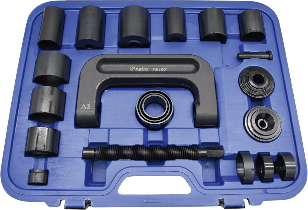 Astro Tools 78197 Goliath LARGE Ball Joint Service Tool and Master Adapter Set