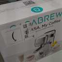 CASABREWS 3700 Essential Espresso Machine 20 Bar, Stainless Steel Cappuccino & Latte Machine with Steam Frother for Home, 43.9oz Water Tank, Coffee Gift for Women & Men, Silver