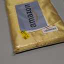 10 Pcs Gold Satin Chair Sashes Bows Universal Chair Cover for Wedding Reception Events Banquets Party, Hotel Event Decorations, 6 x 108 inch